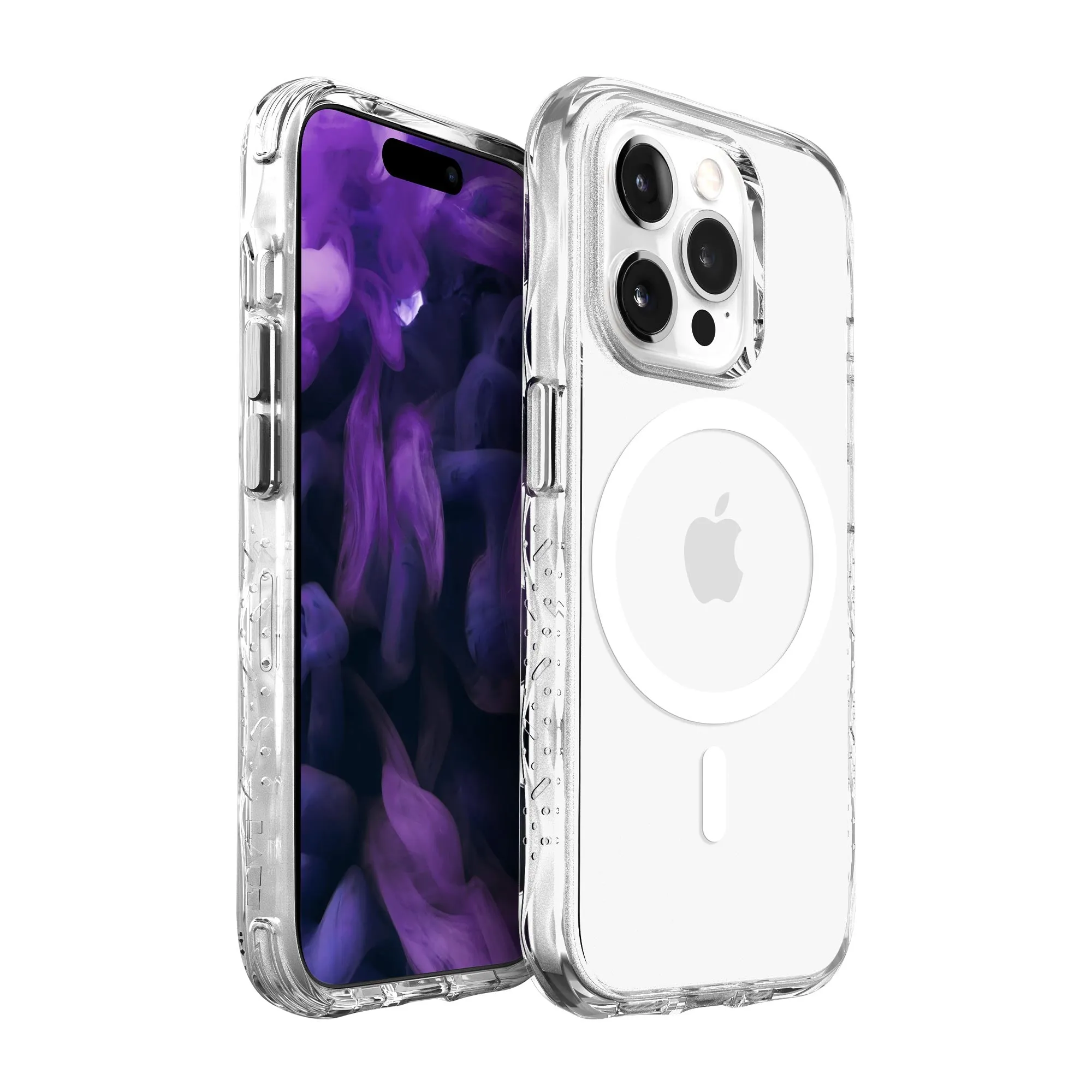 CRYSTAL MATTER X case for iPhone 15 Series Protective Texture Layer