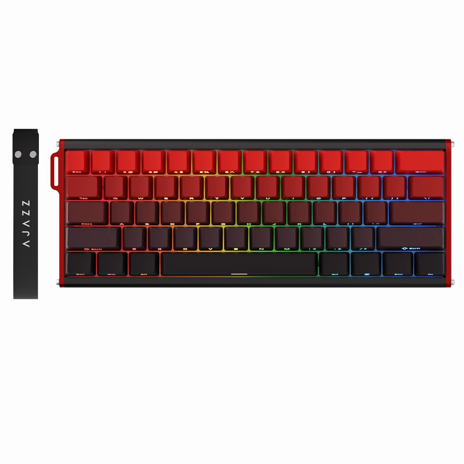 Ajazz ALUX60 Aluminum Rapid Trigger Wired 8K RGB Magnetic Keyboard Home Setup Clicky Feedback Keys