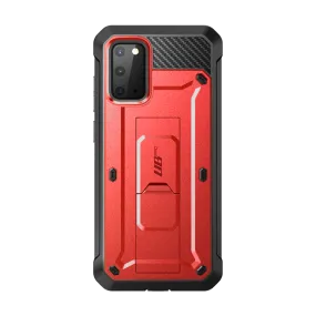Durable Finish Galaxy S20 FE Unicorn Beetle Pro Rugged Case-Metallic Red