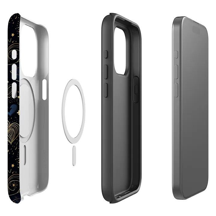iPhone MagSafe Tough Case - Cosmic Love II Durable Layer