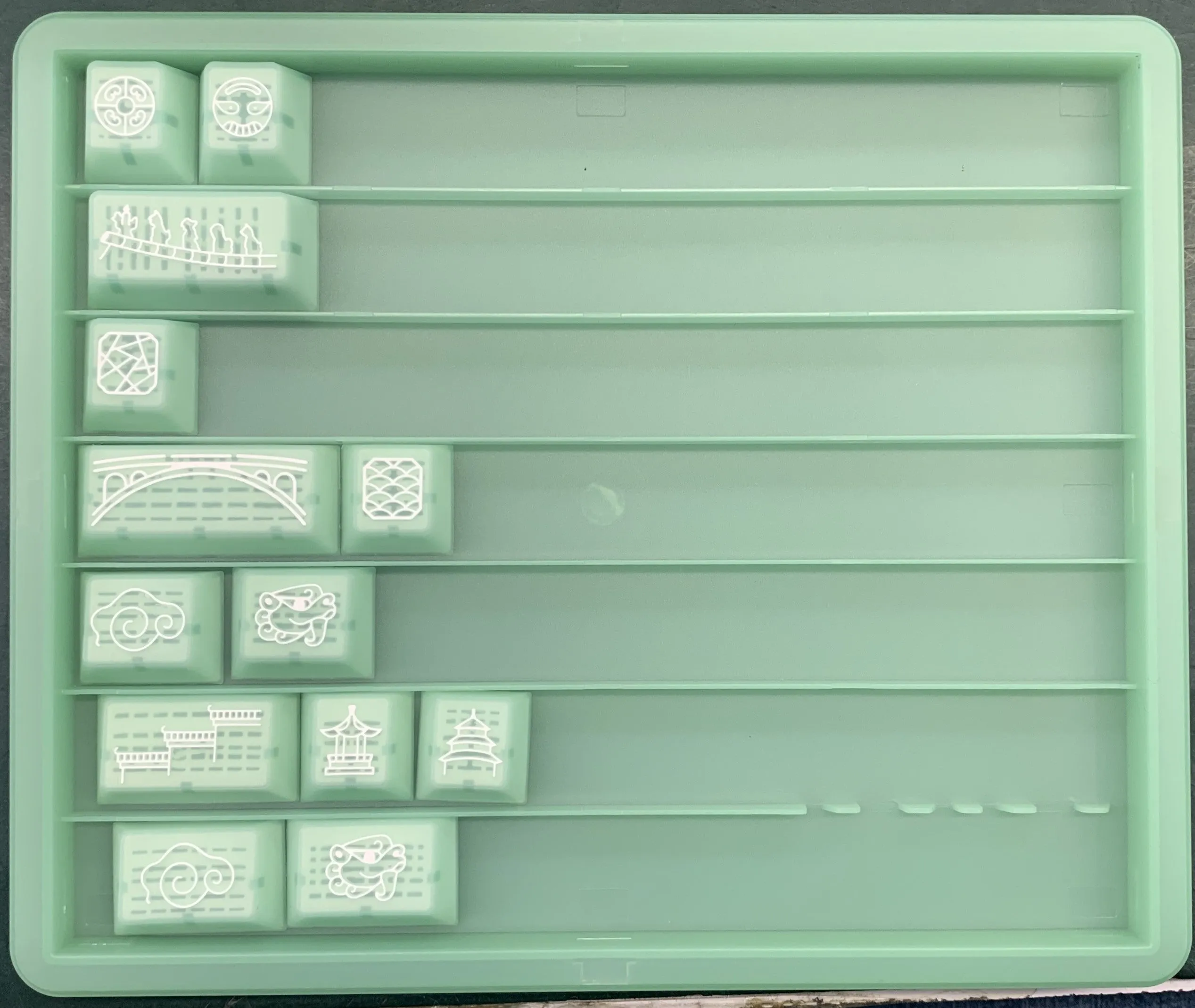 DMK JADE KEYCAPS Macro Layer Control Split Layout Setup