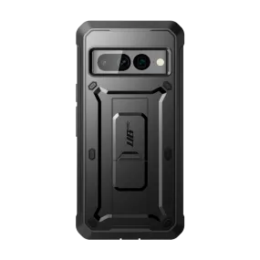 Rugged Outline Transparent Look Google Pixel 8 Unicorn Beetle PRO Rugged Phone Case-Black