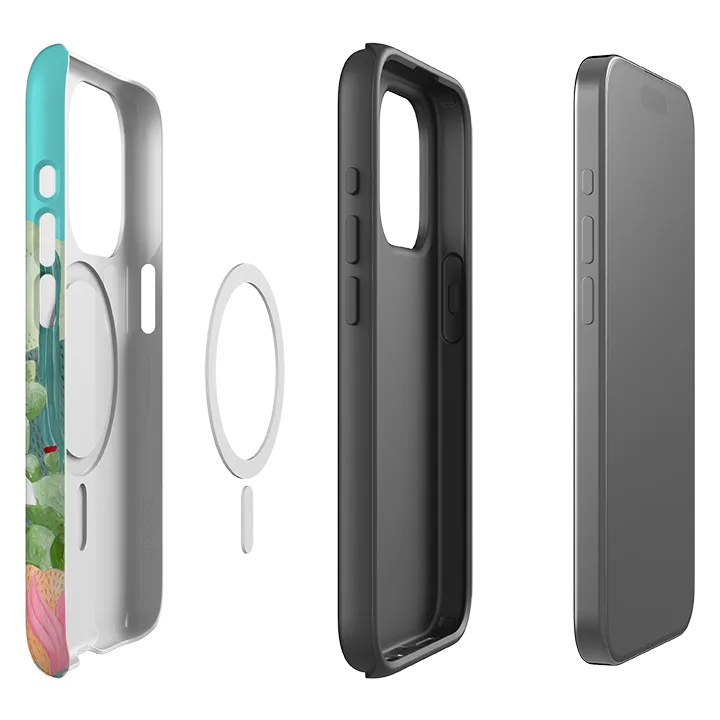 Premium Style iPhone MagSafe Tough Case - Llama By Bex Parkin