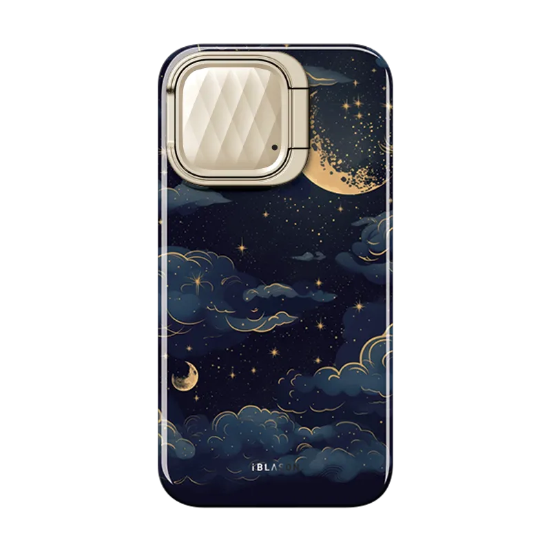 iPhone 15 Pro Max Cosmo Mag Case - Night Sky Minimal Shield Texture