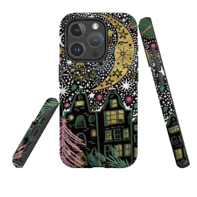 iPhone MagSafe Tough Case - Night Before Xmas II By Emma Frances Grant Flexible Surface Texture