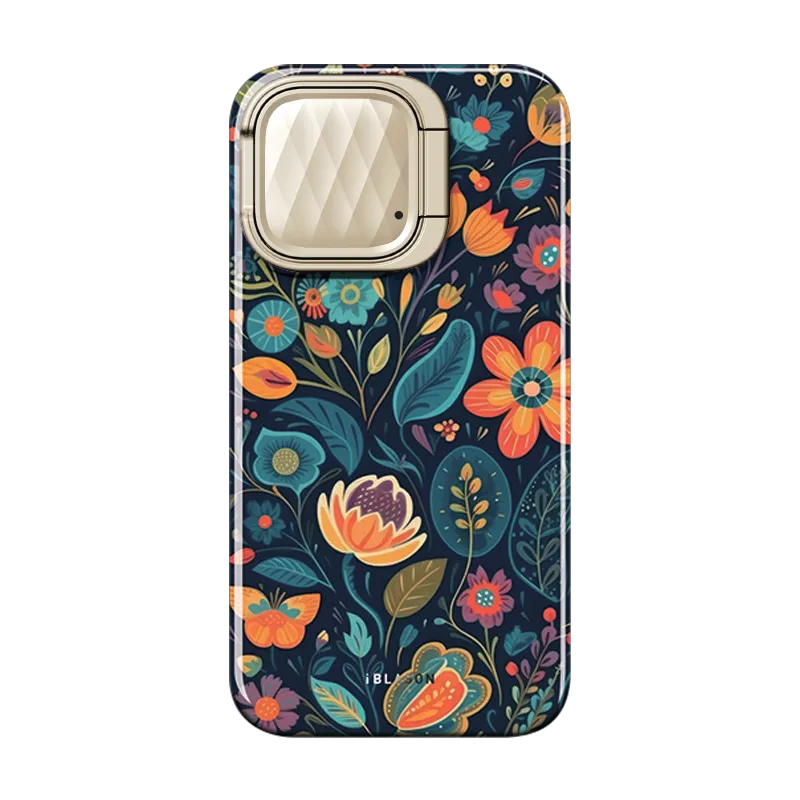 iPhone 15 Pro Max Cosmo Mag Case - Garden Glow Polished Surface
