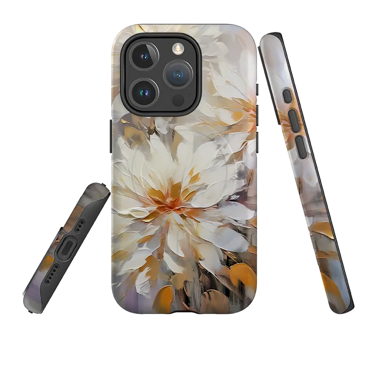 Practical Look Waterproof Design iPhone MagSafe Tough Case -  Linden Floral VI