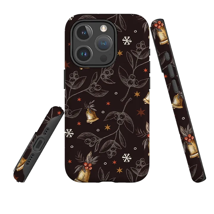 Perfect Fit iPhone MagSafe Tough Case - Xmas Bells