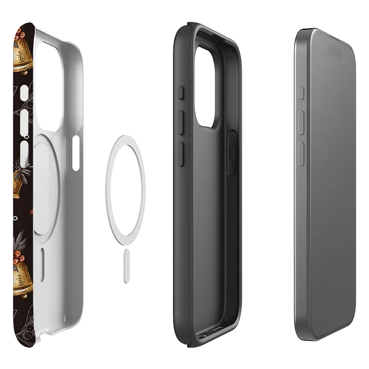 Shock Cushion Scratch Block iPhone MagSafe Tough Case - Xmas Bells