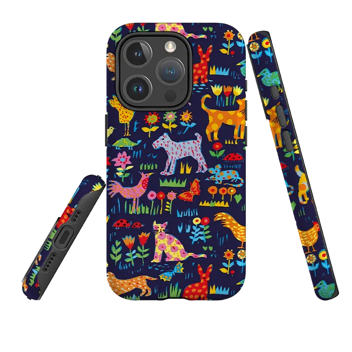 iPhone MagSafe Tough Case -  Our Yard By Sarah Campbell Lightweight Feel