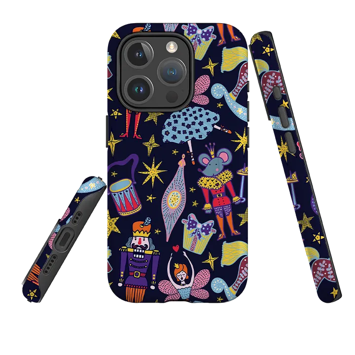 iPhone MagSafe Tough Case - Xmas Kitsch II Soft Grip Layer