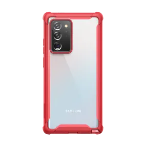 Galaxy Note20 Ultra Ares Case - Red Matte Pattern Layer Luxury Look