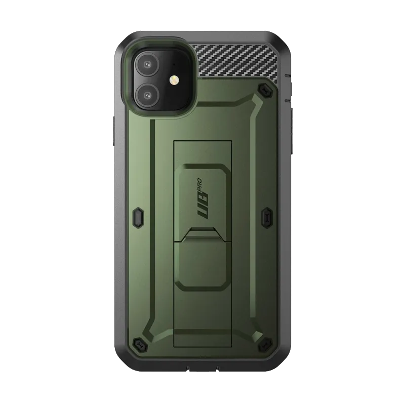 Durable Look iPhone 11 6.1 inch Unicorn Beetle Pro Rugged Case-Dark Green