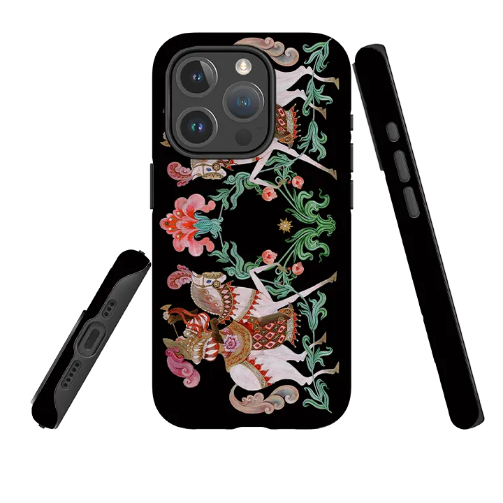 Premium Build iPhone MagSafe Tough Case - Eleven Pipers Piping By Maria Matos