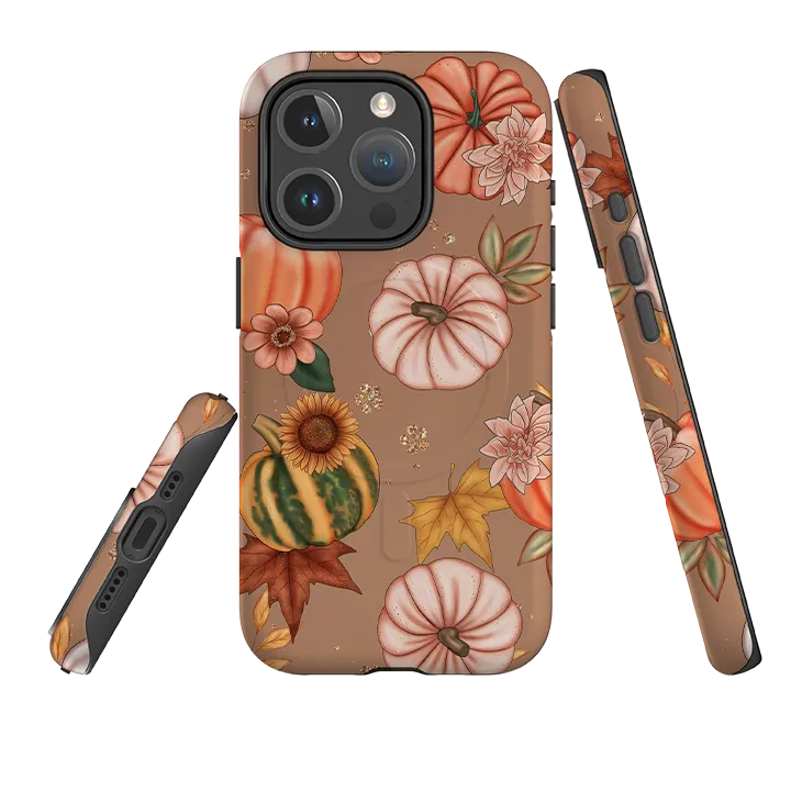 Comfort Texture Finish iPhone MagSafe Tough Case -  Pumpkins