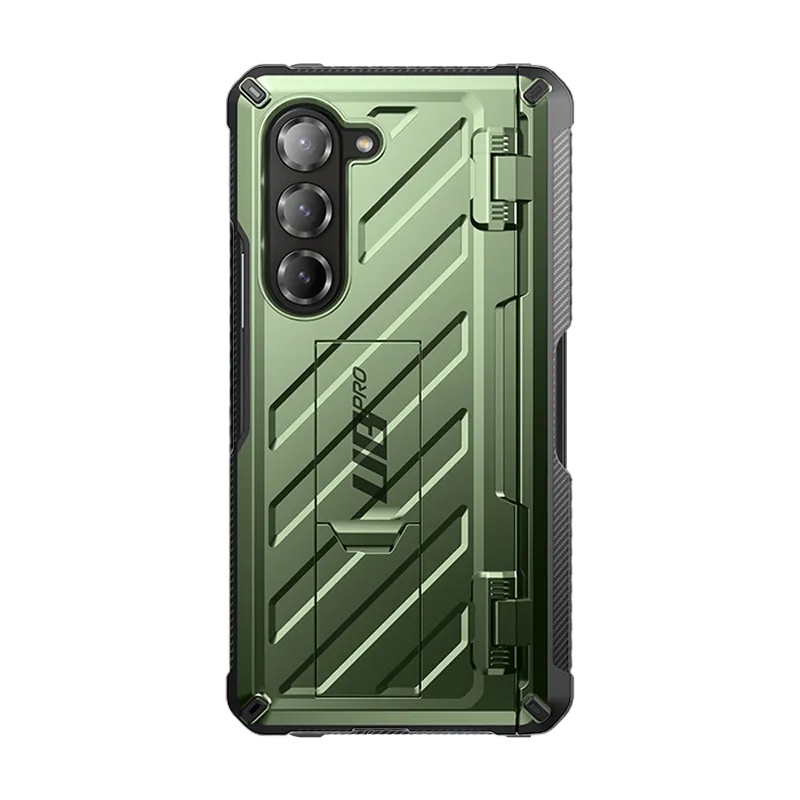Galaxy Z Fold6 Unicorn Beetle PRO Rugged Case - Dark Green Anti Slip Minimal Edge Design