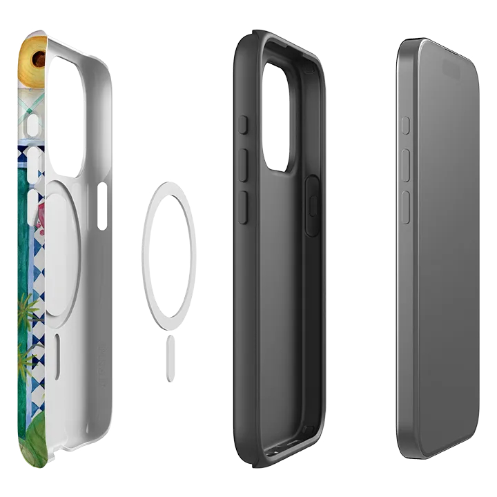 iPhone MagSafe Tough Case - Riad Tiger By Bex Parkin Compact Grip