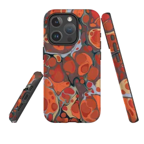 iPhone MagSafe Tough Case -  Flaming Volcano Modern Build