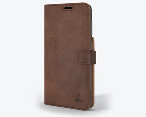 Classic Frame Comfort Layer Texture Samsung Galaxy S21 Plus - Vintage Leather Wallet Phone Case