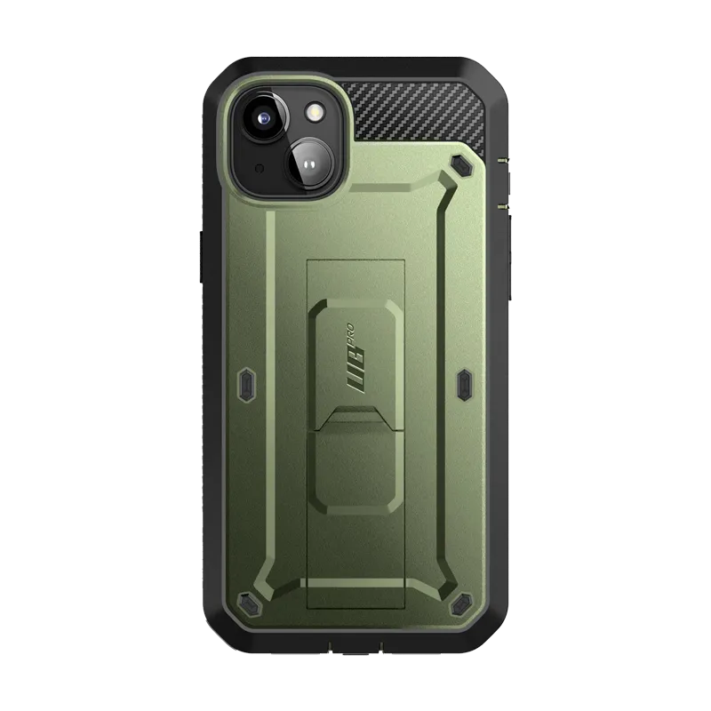iPhone 15 6.1 inch Unicorn Beetle PRO Rugged Case-Dark Green Hybrid Material