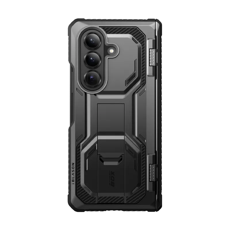 Comfort Edge Layer Galaxy Z Fold7 Armorbox Rugged Phone Case  - Black