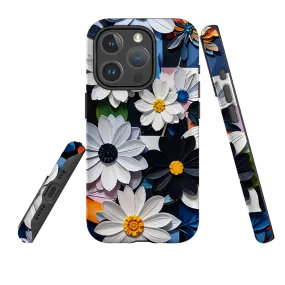 iPhone MagSafe Tough Case - Summer Daisies Luxury Finish Protective Build