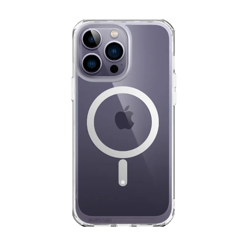 iPhone 14 Pro 6.1 inch Unicorn Beetle MAG Slim Clear MagSafe Case-Clear Rugged Feel Strong Outline