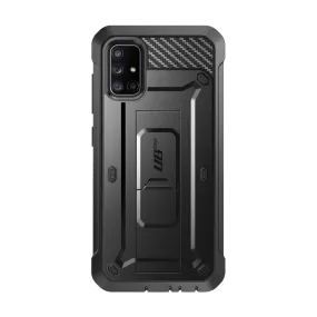 Galaxy A71 5G Unicorn Beetle PRO Rugged Case-Black Durable Build Texture