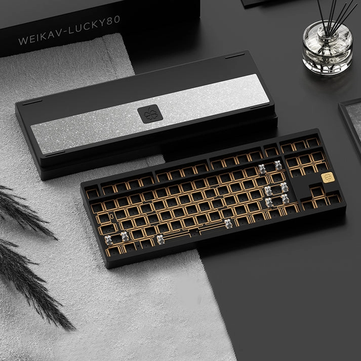 Macro Engine Software Gaming Ready Weikav Lucky80 Wireless Mechanical Keyboard Barebone