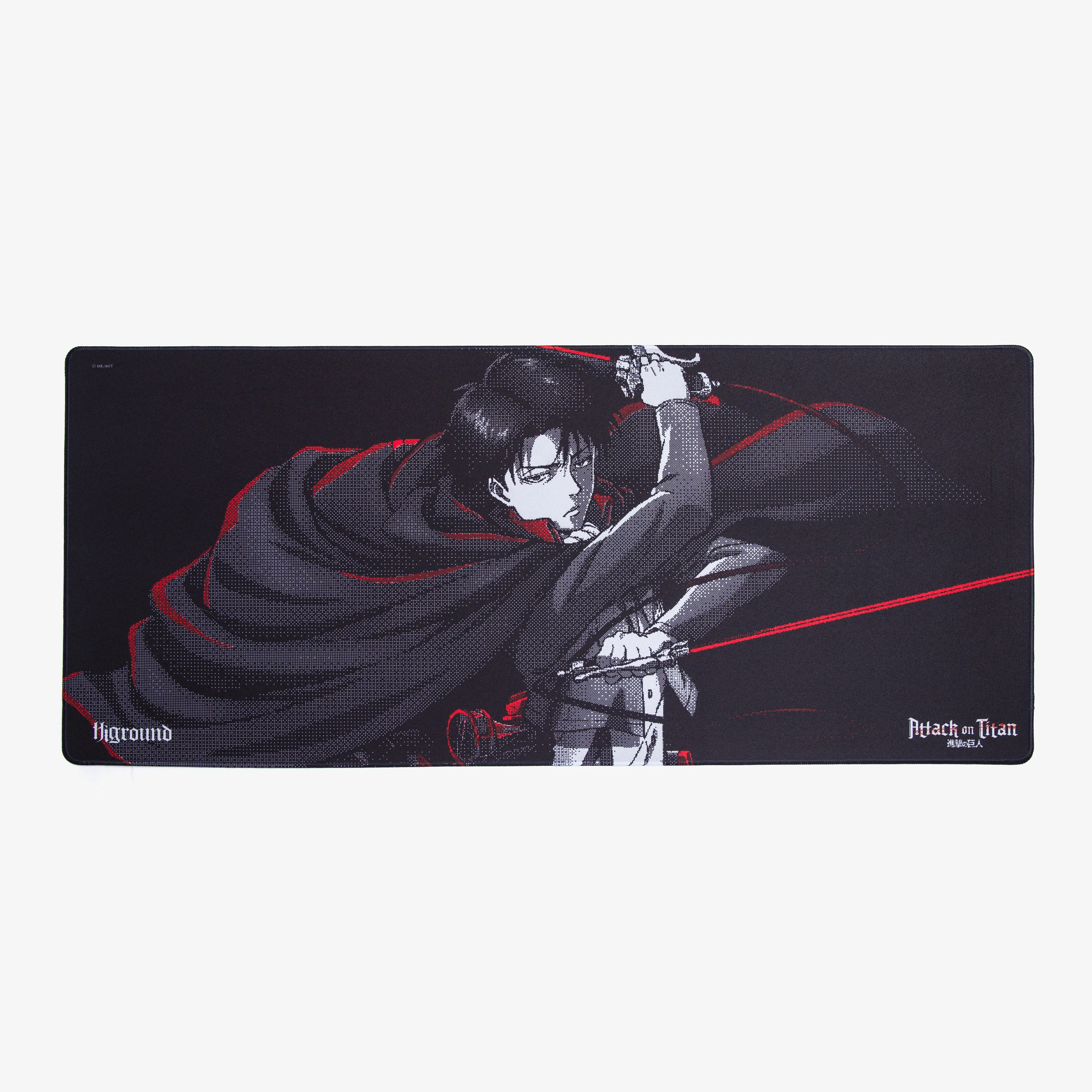 Business Equipment Attack on Titan x Higround Levi Mousepad