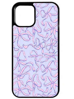 Put A Bow On It! in Pink & Purple Phone Case Sleek Feel