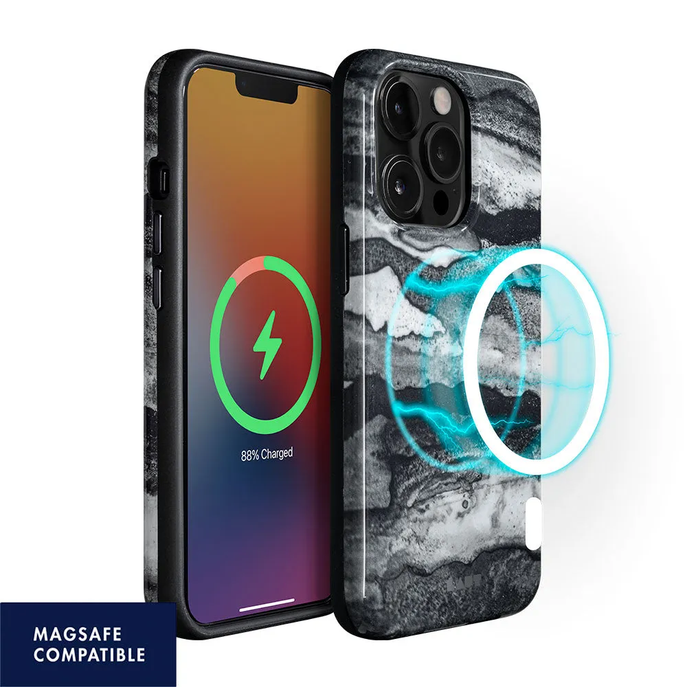 HUEX INK case Compatible with MagSafe for iPhone 13 Series Transparent Shell