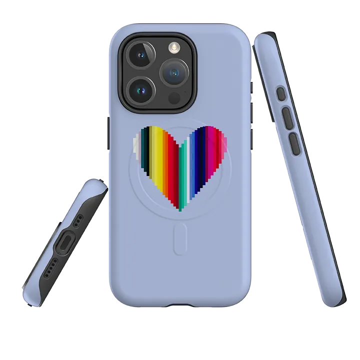 iPhone MagSafe Tough Case - Cool Heart By Kitty Joseph Rugged Build