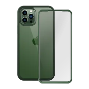 Durable Finish Layer iPhone 13 Pro Max 6.7 inch Unicorn Beetle Edge with Screen Protector Clear Case-Dark Green