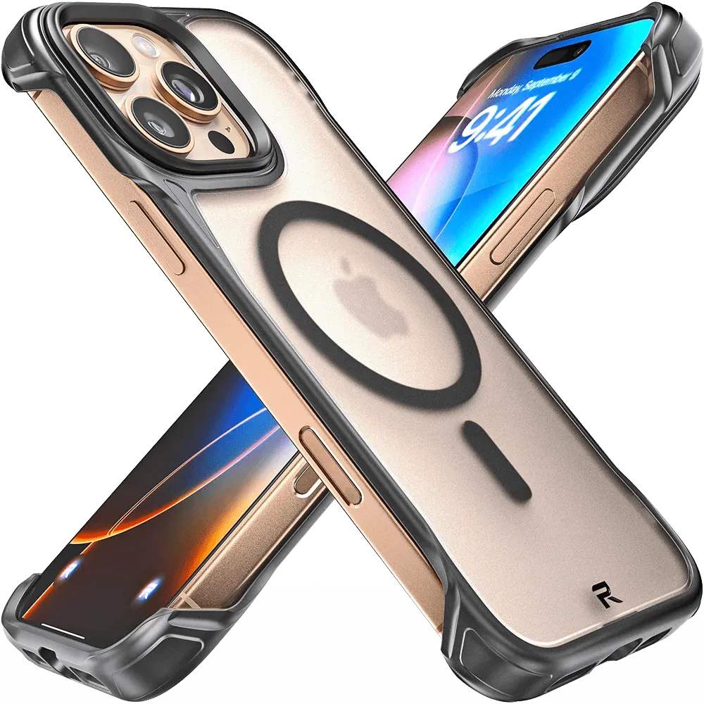 metal frame Full Coverage Frosted Flex Series 16