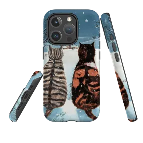 iPhone MagSafe Tough Case - Cat Xmas By Mary Stubberfield Compact Pattern Modern Pattern