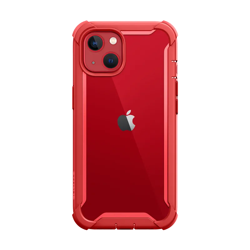 Soft Finish Layer soft look iPhone 14 Ares Case - Red