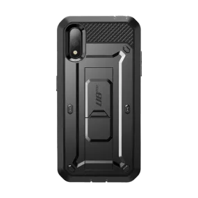 Galaxy A01 Unicorn Beetle Pro Rugged Holster Case-Black Outdoor Protection Long Lasting