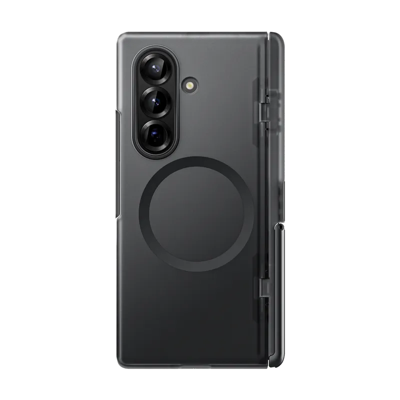 Galaxy Z Fold7 Cosmo Case - Frost Black Soft Texture