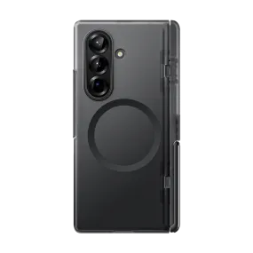 Galaxy Z Fold7 Cosmo Case - Frost Black Soft Texture