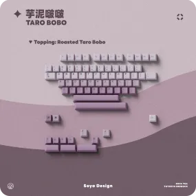 Mechanical Key Customization Kit Laptop Companion TUT Taro Bobo PBT Dye-Sub Keycap Set (Instock)