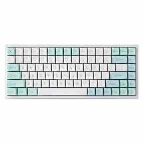 YUNZII YZ84 Wireless Mechanical Keyboard - Mint High Actuation Switch Software Developer Setup