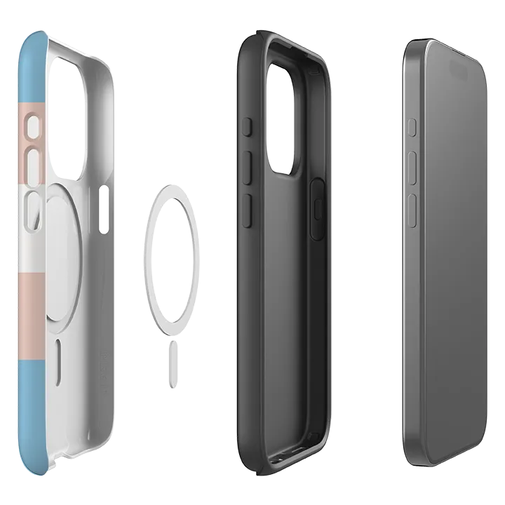 Smooth Pattern Finish Matte Look Finish iPhone MagSafe Tough Case -  Copenhagen Chroma