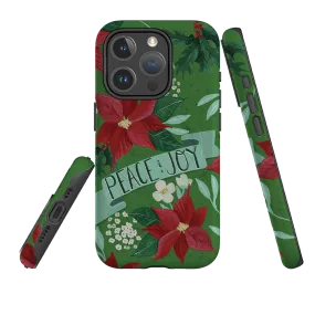 iPhone MagSafe Tough Case - Peace and Joy By Abby Jacobs Vivid colors Comfort Shield Texture