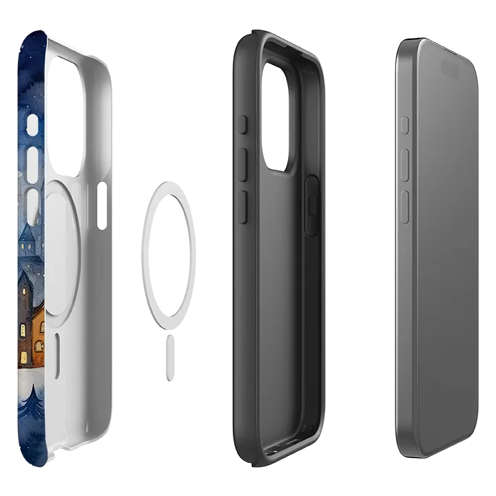 iPhone MagSafe Tough Case -  Frosty Nights Hybrid Finish Texture