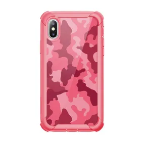 iPhone XS | X Ares Case-Pink Camouflage Comfort Finish Protective Layer