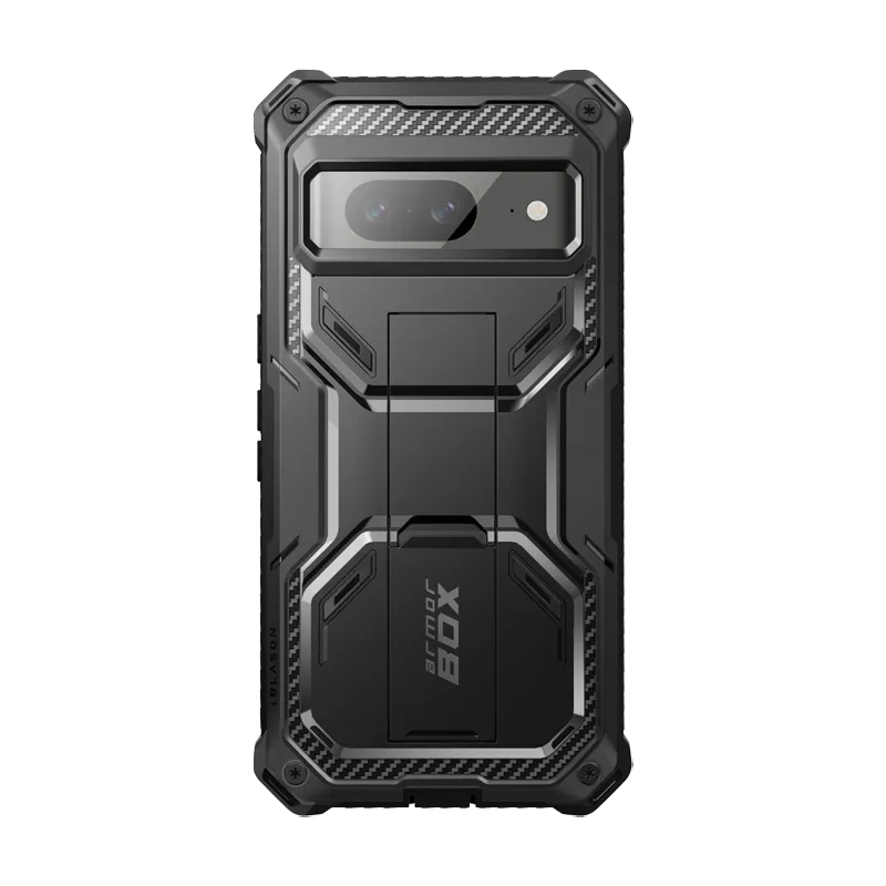 Google Pixel 8A Armorbox Case - Black Carbon Fiber