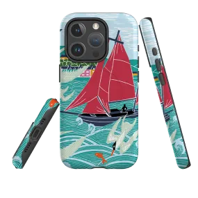 iPhone MagSafe Tough Case - Terns By Kate heiss Protective barrier Stylish Detail