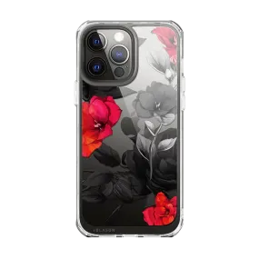 Urban Style Modern Frame iPhone 13 Pro Max Halo Case - Rose Black