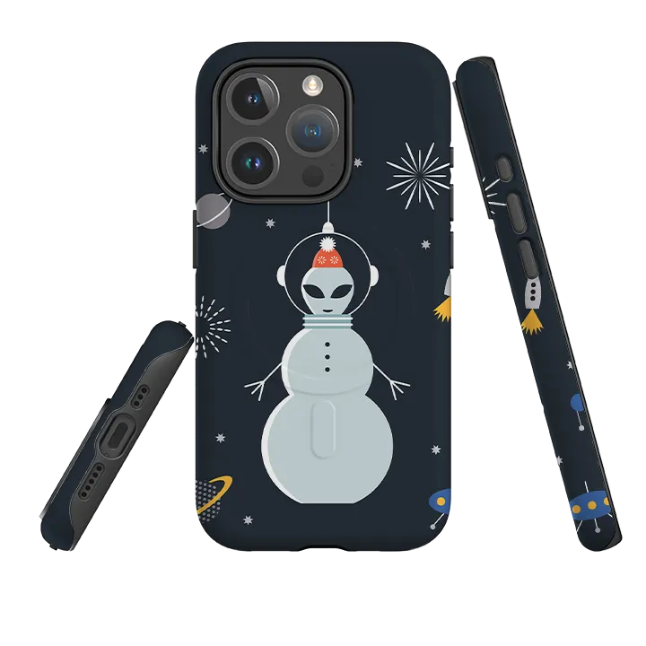 iPhone MagSafe Tough Case -  Happy Alien Hand Feel